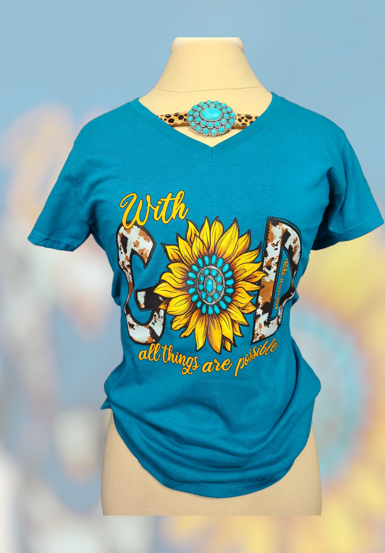 With God Sunflower